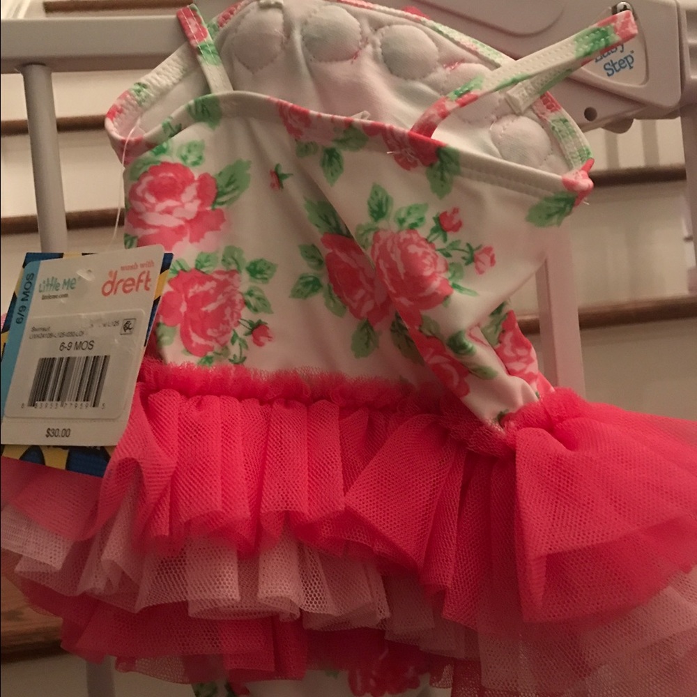 New baby girl bathing suit: Little Me - Picture 2 of 3