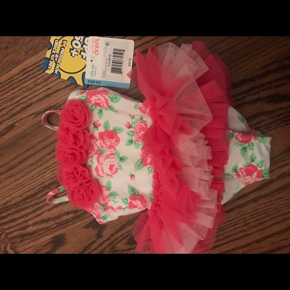 New baby girl bathing suit: Little Me - Picture 3 of 3