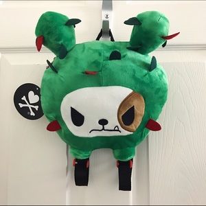 TOKIDOKI CACTUS DOG 🌵🐶 PLUSH BACKPACK