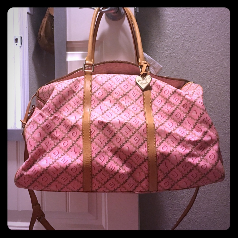 Dooney & Bourke duffle luggage bag