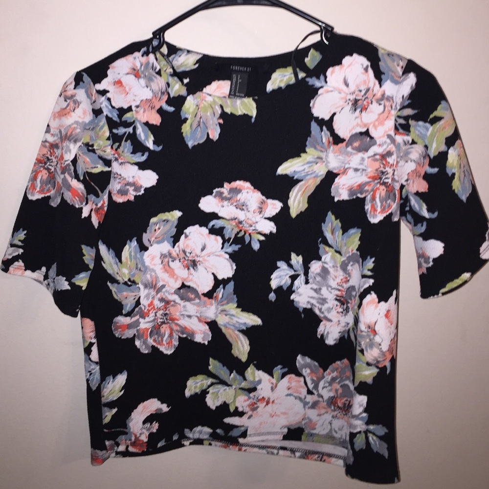 Forever 21 Floral Shirt