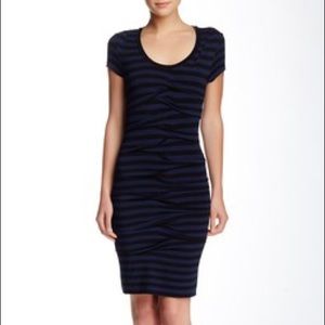 Nicole Miller Women’s Striped Jersey Dress