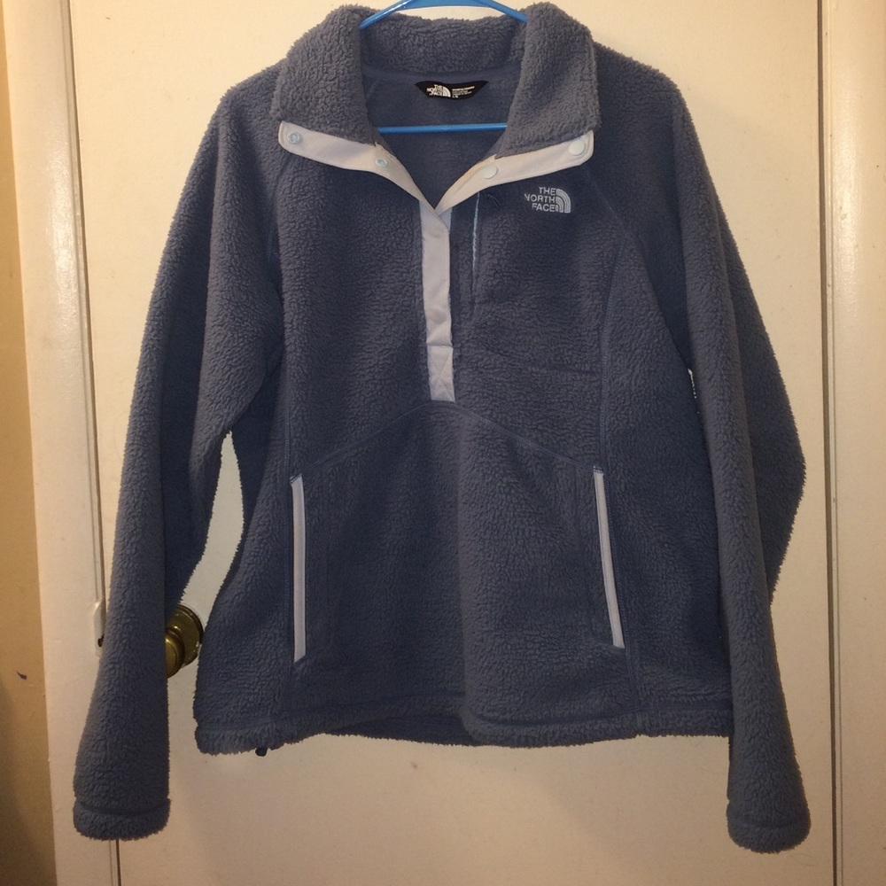 North face half button, pull over