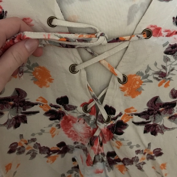 Brand New lace up shirt - Picture 2 of 3