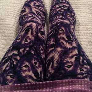 Wolf LulaRoe Leggings