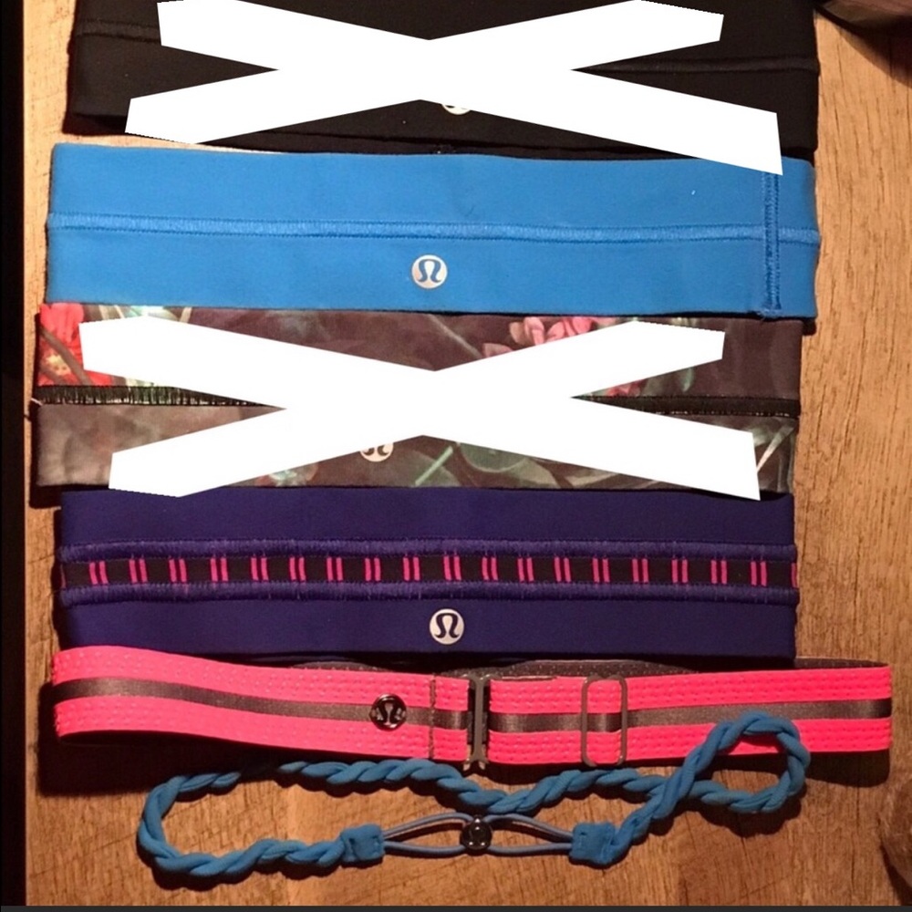 4 Lululemon Headbands!