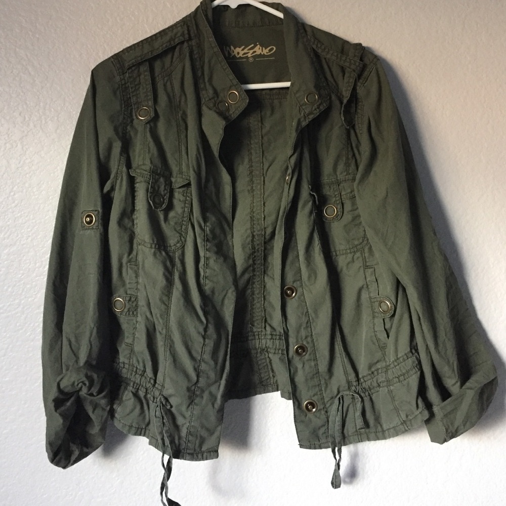 army green jacket