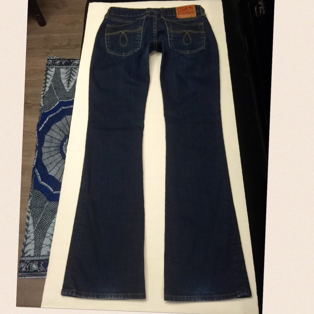 Lucky brand jeans Lola boot size 26 inseam 32