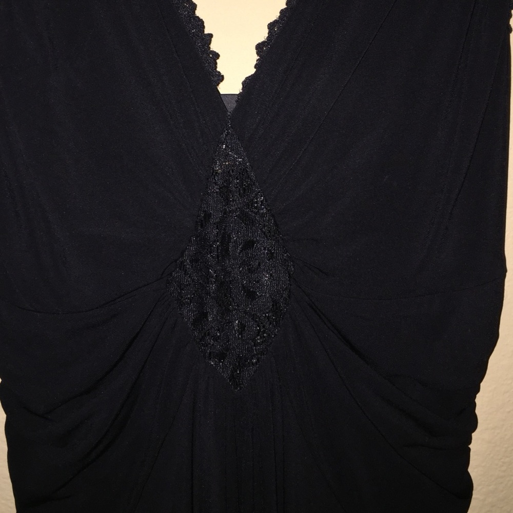 Sexy black dress