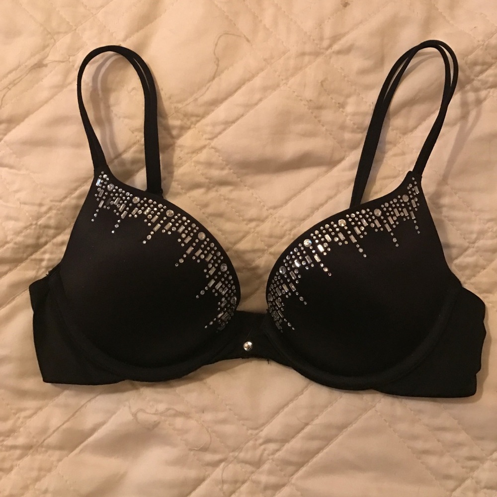 Victoria's Secret Rhinestone push-up 32B