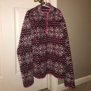 Prince & Fox Fuzzy Half Zip Fleece, never worn!