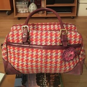 Coach houndstooth Handbag