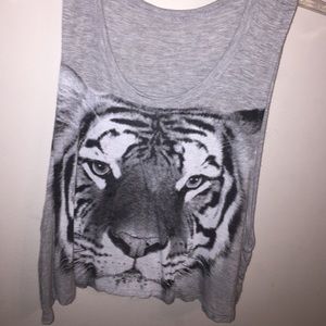 Tiger Crop Top