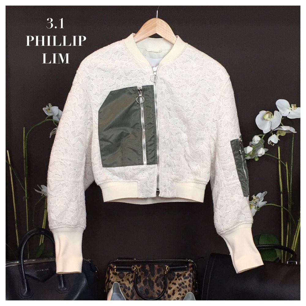 NWT 3.1 PHILLIP LIM BOMBER JACKET - Picture 2 of 6