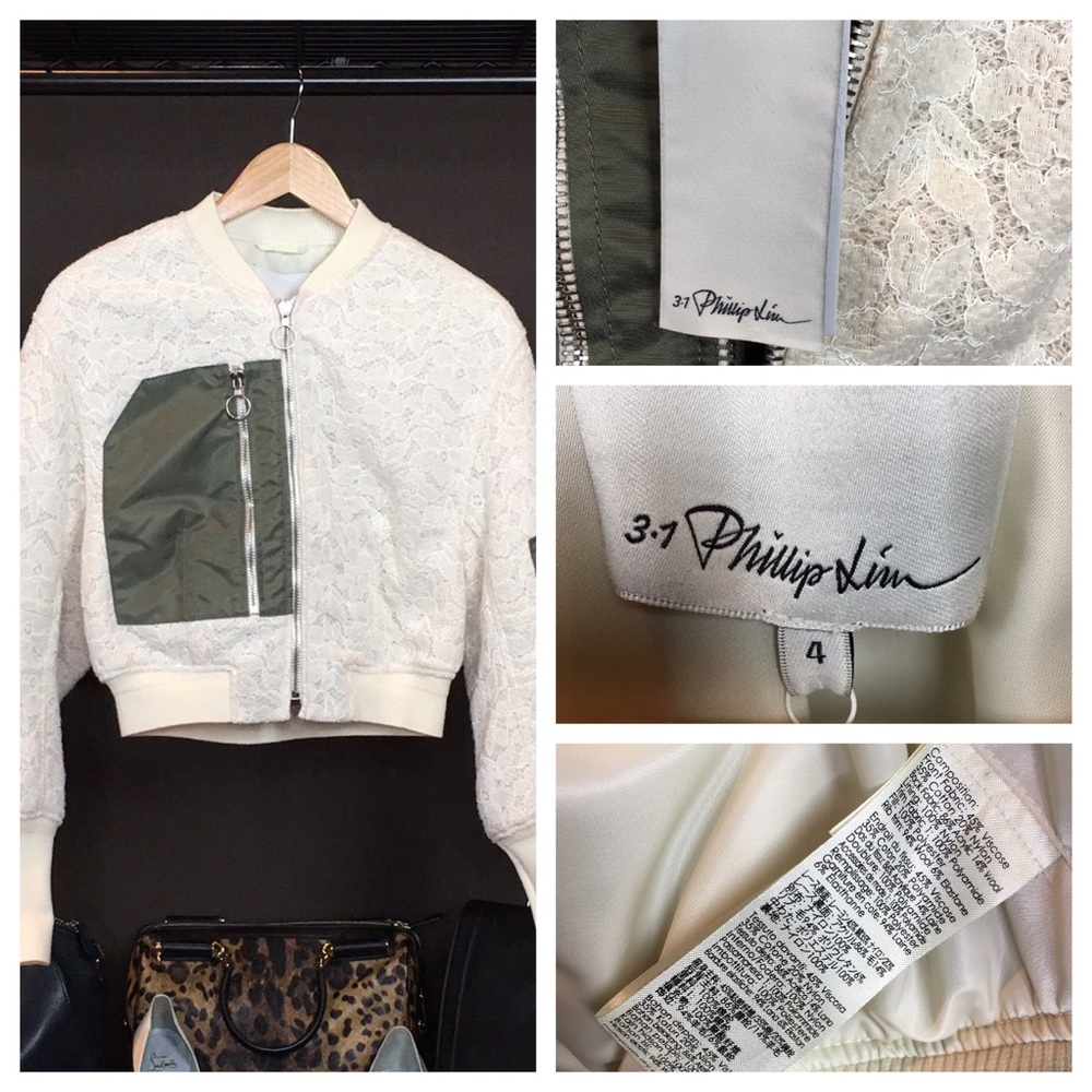 NWT 3.1 PHILLIP LIM BOMBER JACKET - Picture 3 of 6