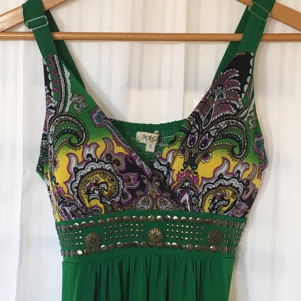Boho, hippy, hippie, silky, beautiful dress! - Picture 2 of 4