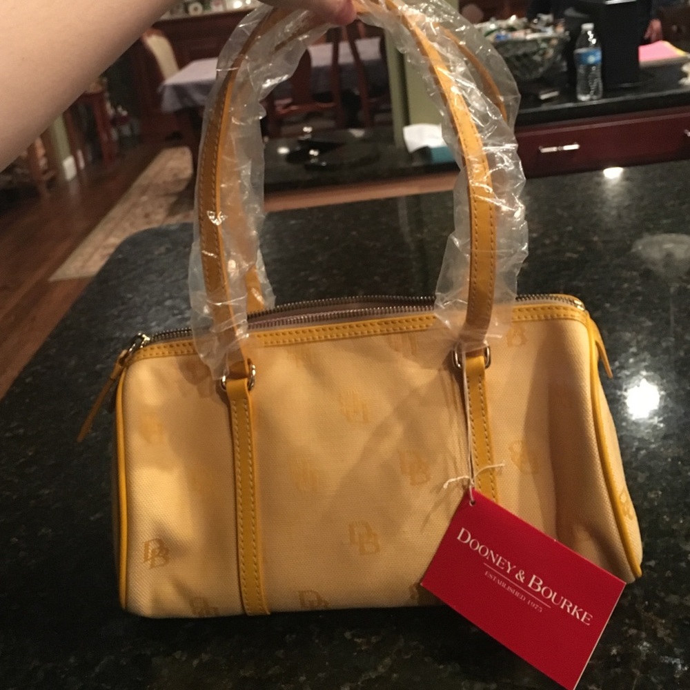 Sunflower Dooney & Bourke Barrel Bag