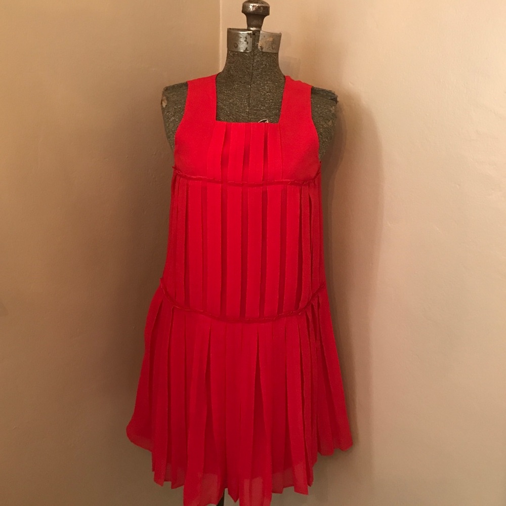 New! Loft red dress.  Sleeveless. No flaws.