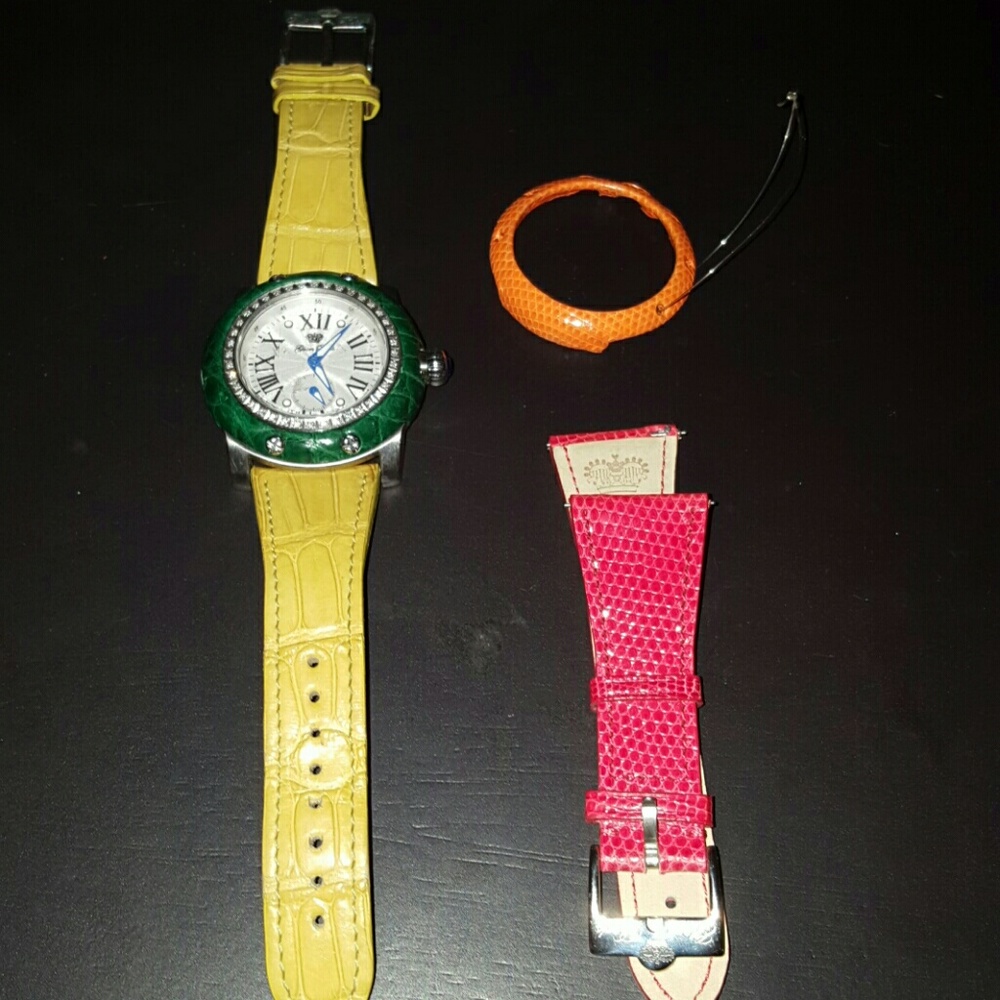 Glam Rock Watch & Watch Face and Band