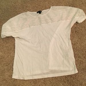 White short sleeve shirt