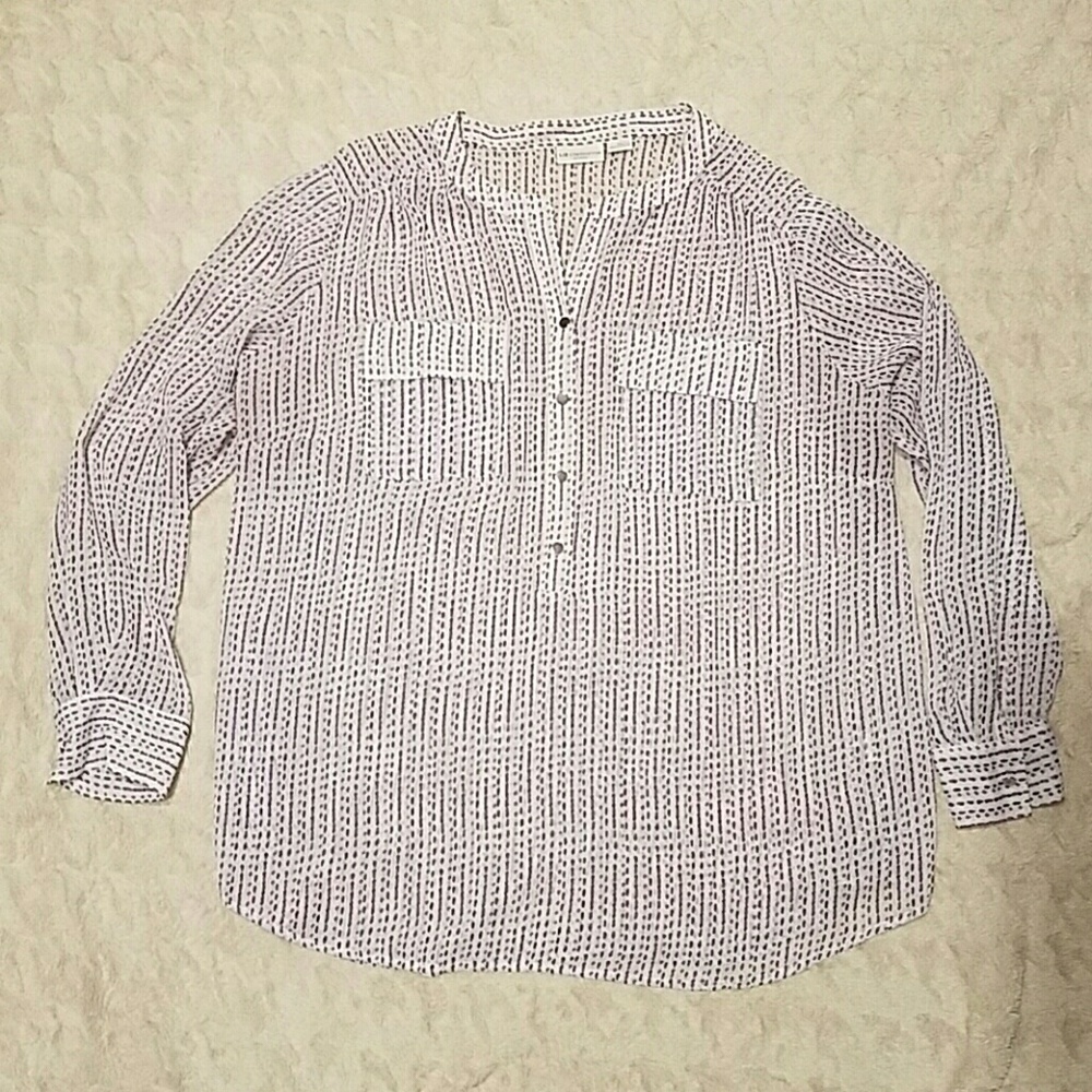 Dot Pattern Blouse