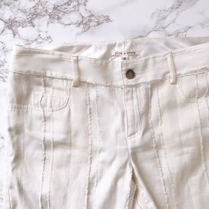 Alice and Olivia Fringe Seam Pants ✨