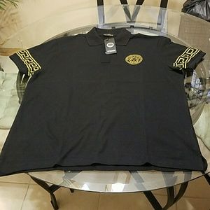 Versace Men's Polo - Size XL