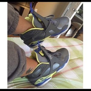 Girls Air Jordan Retro 8 {Cool Greys}