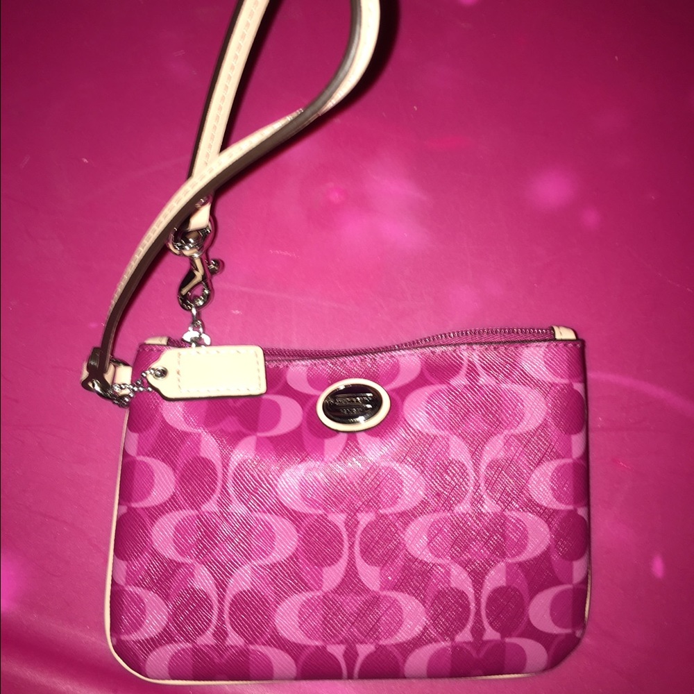 Coach wristlet