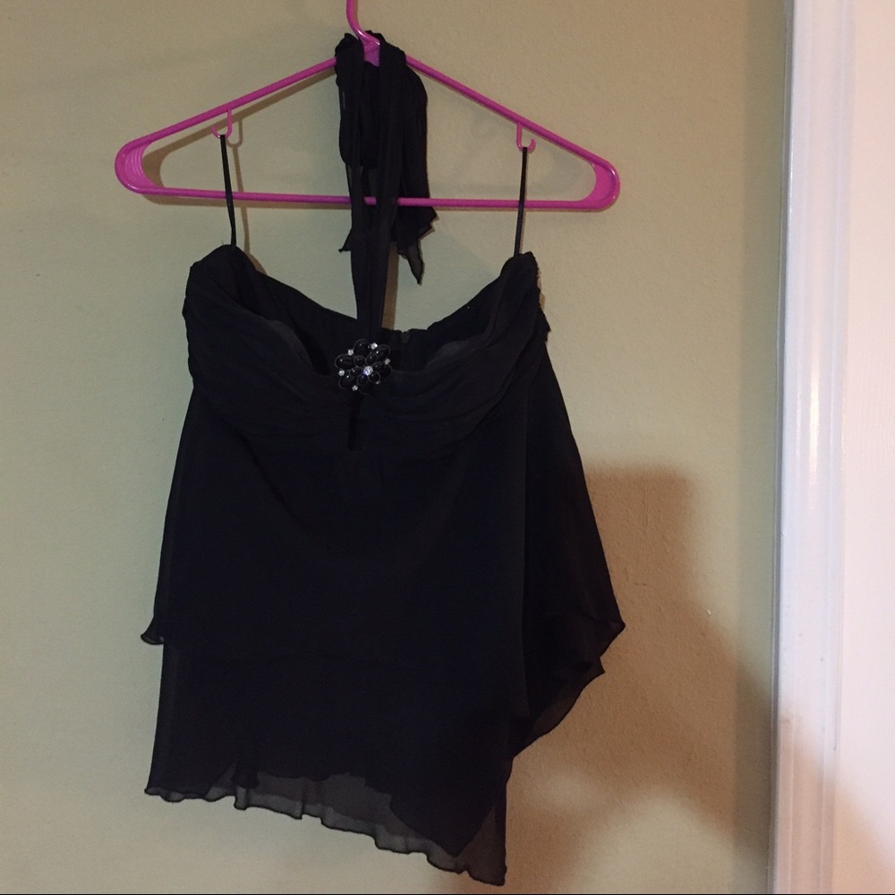 Black dressy top