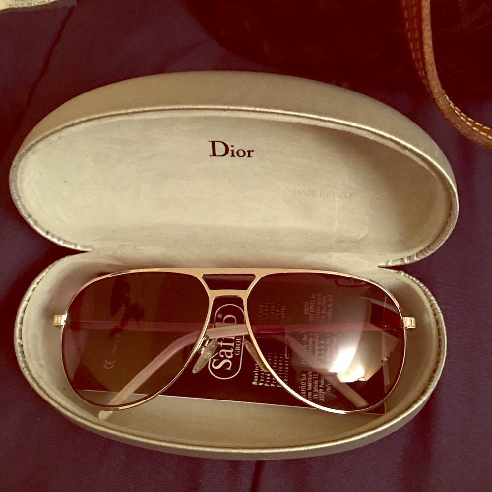 Christian Dior aviators from years ago