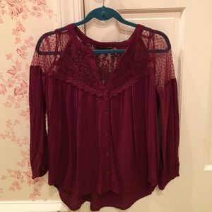 Red AE Blouse