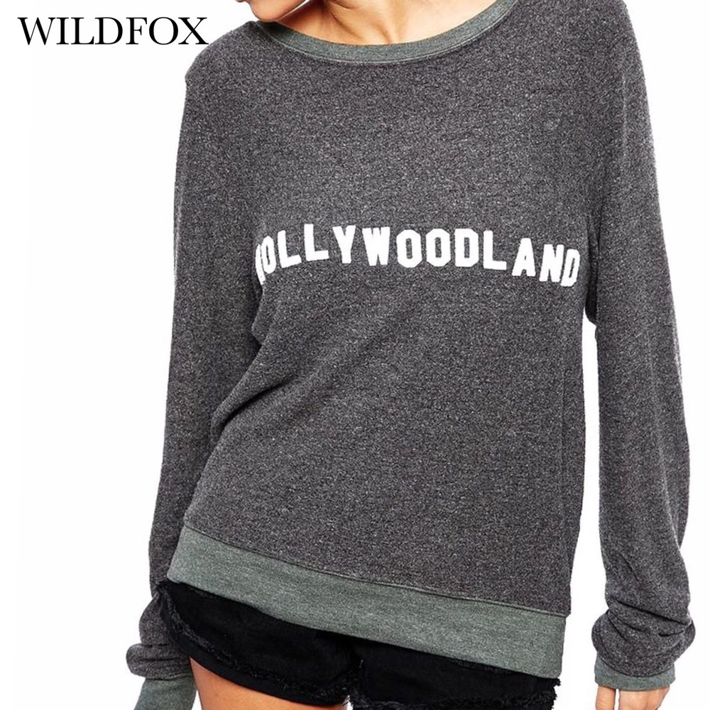 NWT WILDFOX HOLLYWOODLAND TOP - Picture 4 of 7