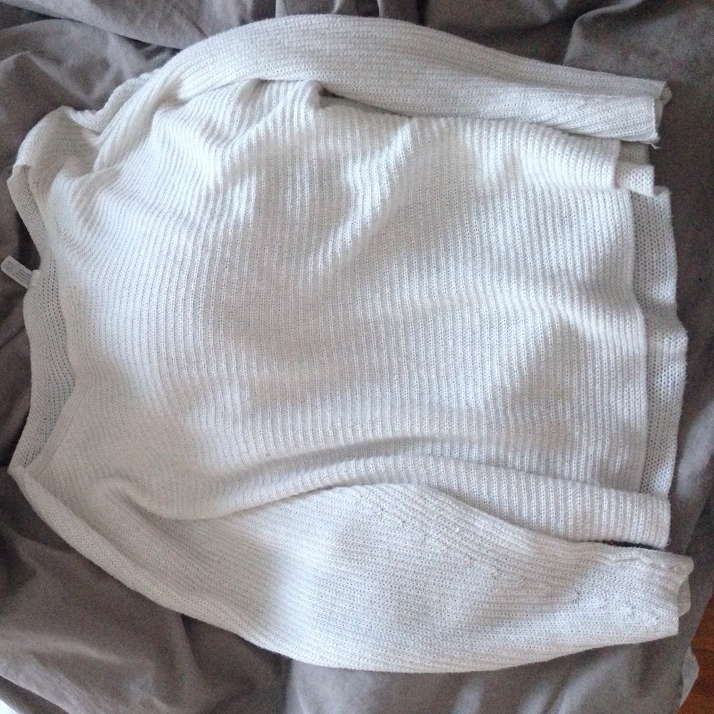 White sweater