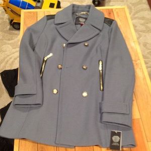 Blue Vince camuto pea coat NWT