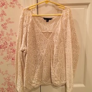 AE lace blouse