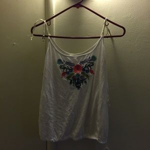 Aeropostale floral patterned tank top