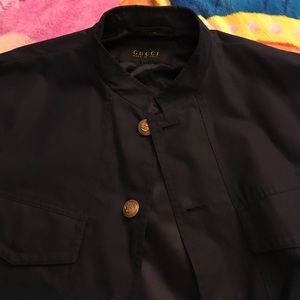 Men's Gucci military jacket size 52.