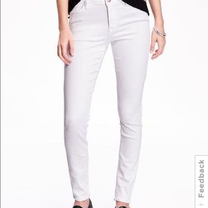 Old Navy Rockstar Jeans Sz. 2 white