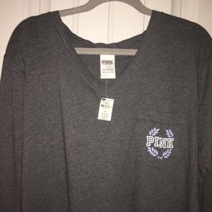 PINK Victoria's secret LONG sleeve tee shirt