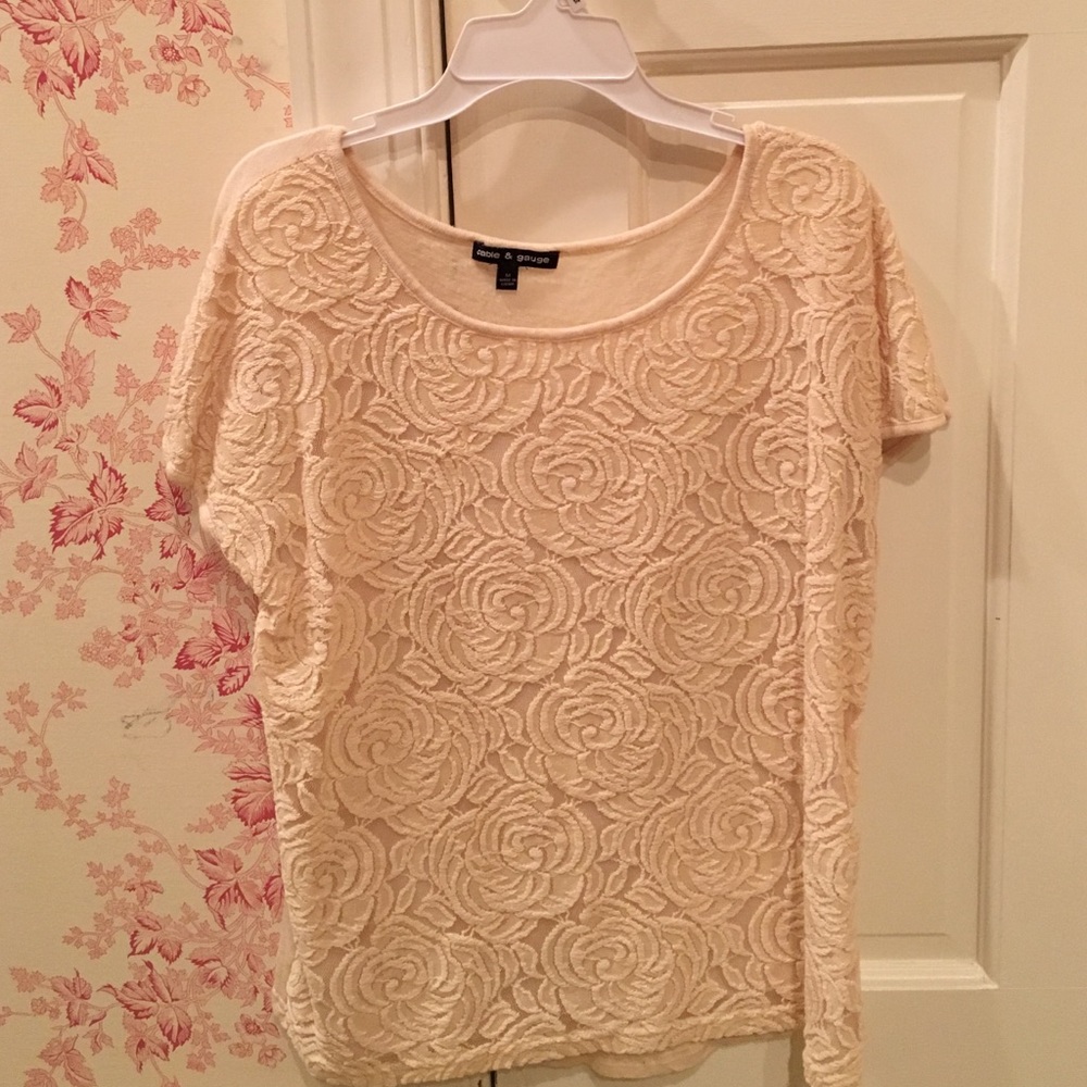 Cable & Gauge Blouse/Tee