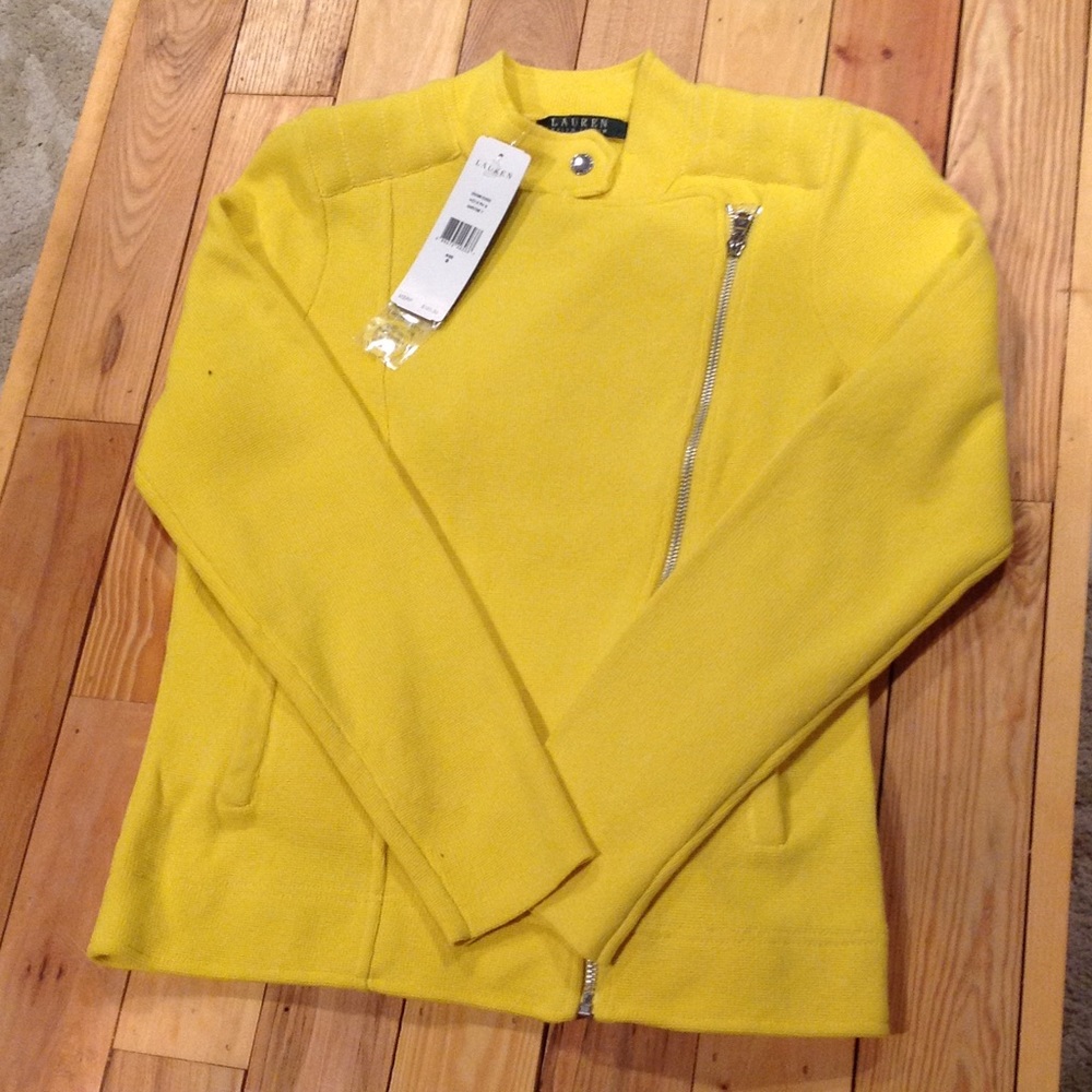 NWT Ralph Lauren moto jacket