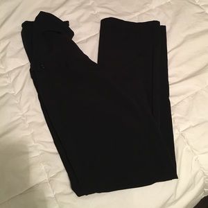 Black motherhood maternity dress pants.