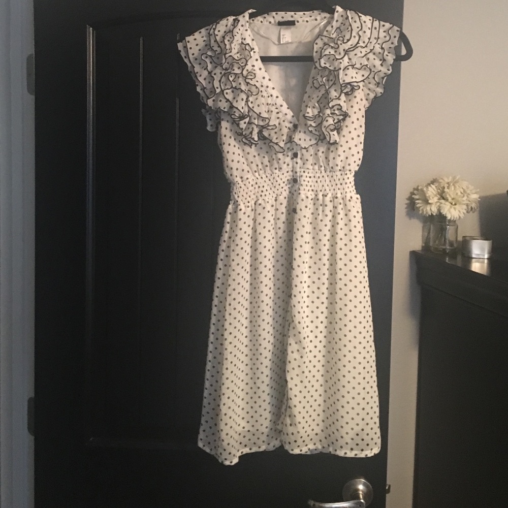 H&M polka dot dress size 4