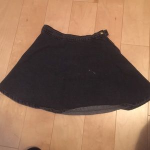 American Apparel Denim Skirt