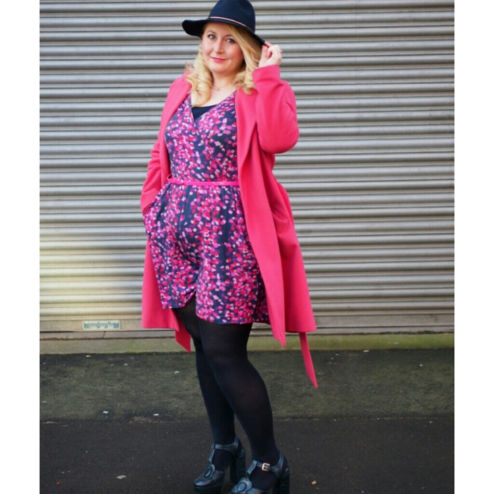 Simplybe sprinkle and glitter romper size 14