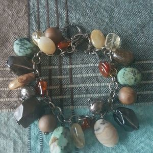 Silpada bracelet with stones