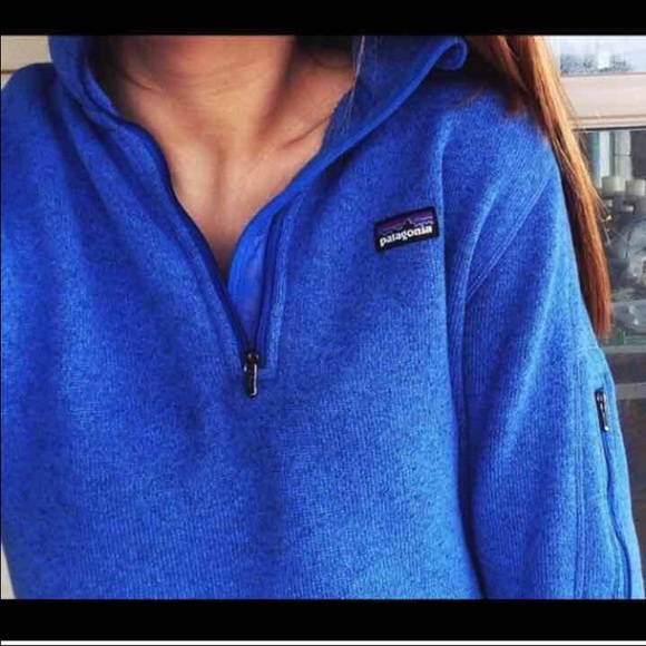 Patagonia Jackets & Blazers - RARE royal blue patagonia better sweater
