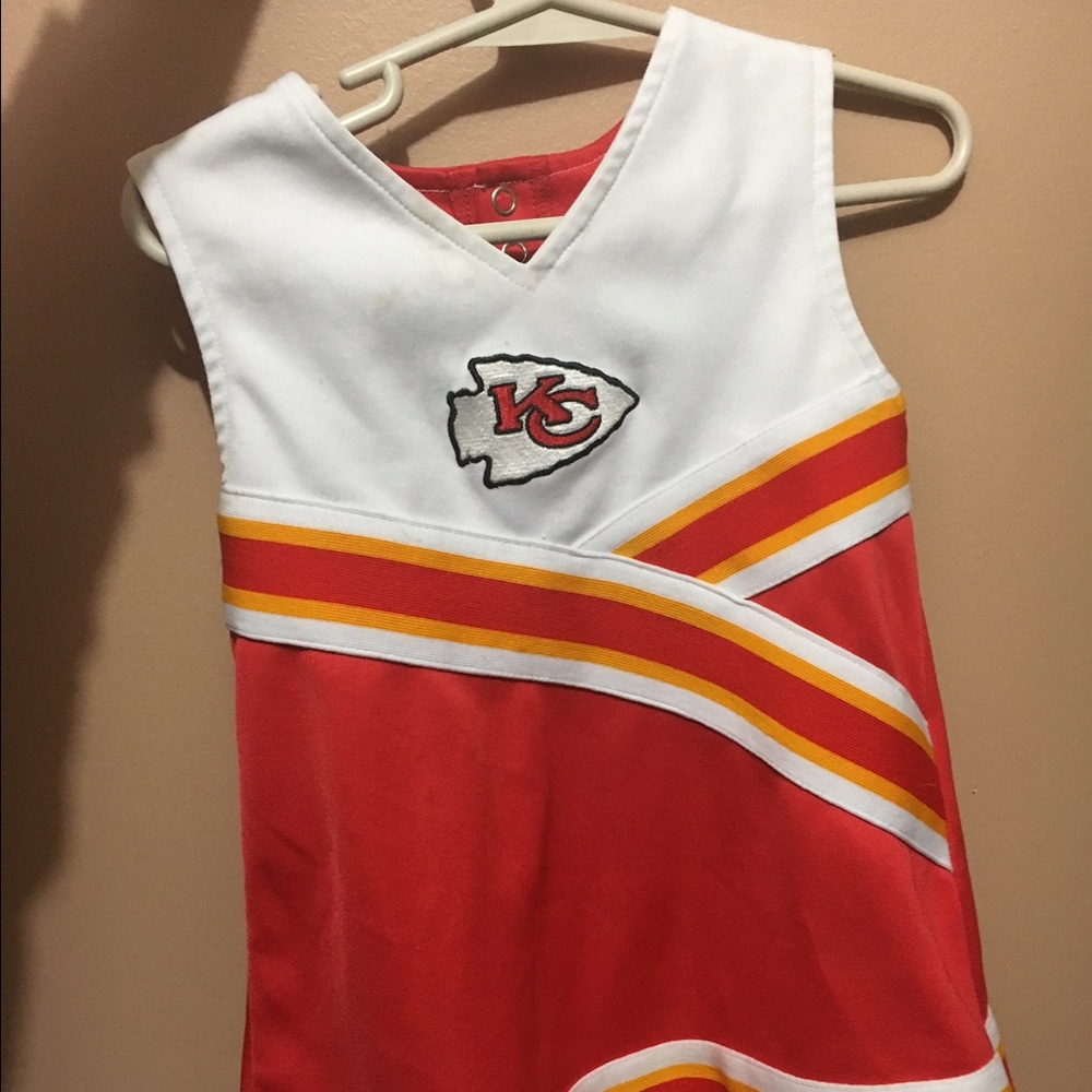 Kansas City Chiefs cheerleader outfit