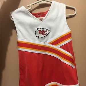 Kansas City Chiefs cheerleader outfit